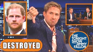 Ryan Gosling DESTROYED Harry On The Tonight show Starring Jimmy Fallon: YOU ARE
