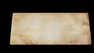 Vintage Paper Roll Open, Letter Document Parchment Book Old - No Watermark Free iStock Footage Video