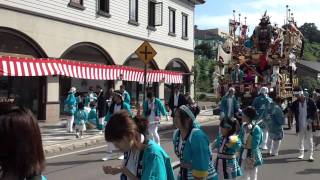 【北海道江差町】姥神大神宮渡御祭の山車　「清正山」