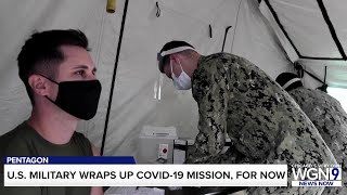 Pentagon plans for next pandemic as COVID mission ends