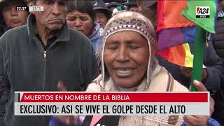 Exclusivo: así se vive el golpe desde el alto