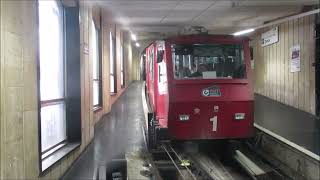 Funicular railway in Genova - The Zecca–Righi funicular - Italy - Felvono - Lift