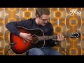 Gibson Slash J45 Vermillion Burst played by Maurice van Hoek | Demo @ The Fellowship of Acoustics