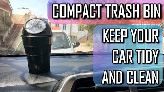 Compact Trash Bin - Keep your car tidy & clean - TravelTECH