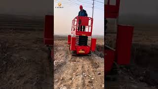 Track crawler scissor lift- Shandong Cathay Machinery Co., Ltd