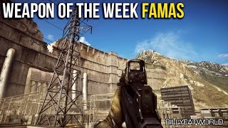 Battlefield 4 (PS4) - FAMAS Weapon Review - Weapon Of The Week #7 (BF4 Gameplay)