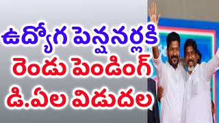 ఉద్యోగ పెన్షనర్లకి రెండు డి.ఏ ల శుభవార్త