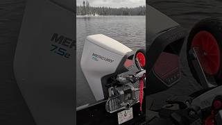 Using The Mercury Avator 7.5e electric outboard for the first time! 🔥