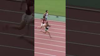 2023年日本選手権予選　勝瀬健大 10.35