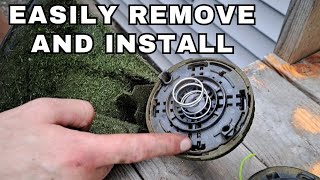 How to Remove and Install Ryobi Weed Eater Head