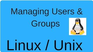 How to Manage users & groups in Mac and Linux - Linux Tutorials