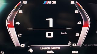 BMW M3 G80 Manual Transmission - How to Activate Launch Control with the Manual Transmission