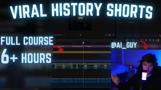 How I Make Viral AI History Shorts (6+ Hour Course)