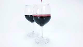 GSI Outdoors Nesting Red Wine Glass Set