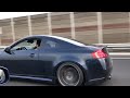 Supercharged G35 Coupe Acceleration LOUD!!