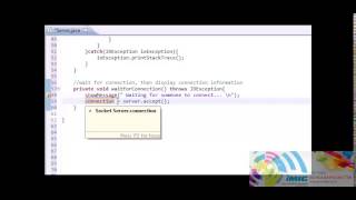 Intermediate Java Tutorial 41 Waiting for a Connection