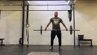 Low Hang Power Snatch