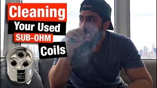 SAVE MONEY! How To Clean Your Sub-Ohm Tank COILS