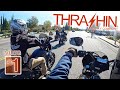 Riding Harley Davidsons To Lunch - Thrashin Vlog #1