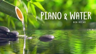 Relaxing Piano Music & Water Sounds 24/7 - Ideal for Stress Relief and Healing