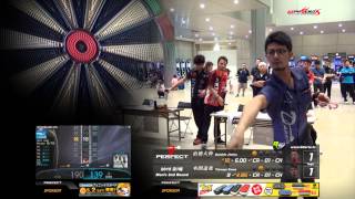 【PERFECT2015 第7戦 男子2回戦】治徳大伸 v 坐間達哉