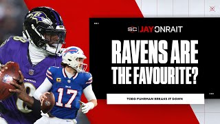 Are you surprised the Ravens are favoured over the Bills? | Jay On SC