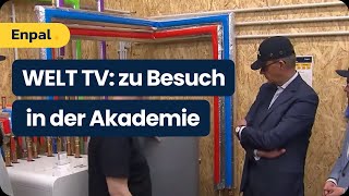 Enpal Wärmepumpen-Akademie bei WELT TV