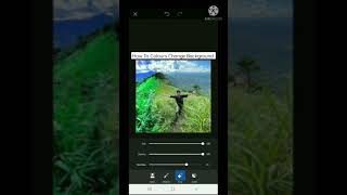 How To Colours Change Background || Nature Background Add/ ankur_artist21 ||#picsart #shorts