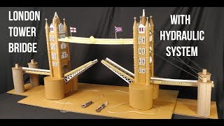 Hydraulic London Bridge model | How to make Tower Bridge | A1Schoolprojects.in