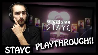 [Playthrough] First Time Playing SupeStar STAYC
