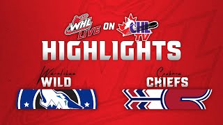 Wenatchee Wild at Spokane Chiefs 12/27 | WHL Highlights 2024-25