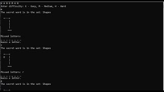 Hangman Game In Python With Source Code | Source Code & Projects