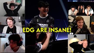 Valorant Streamers Reacts To EDG Defeating T1 In An Insane Match