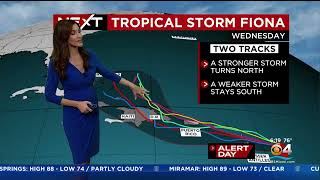 NEXT Weather - Tracking Tropical Storm Fiona - Friday Morning 9/16/22