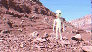 alien in mars 👽