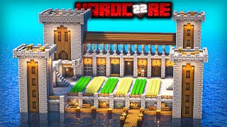 I Built the ULTIMATE Castle Base in Hardcore Minecraft