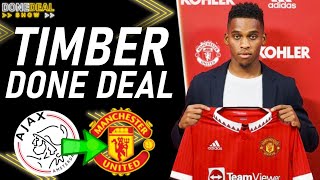 JURRIEN TIMBER to Manchester United is ON! Man Utd News