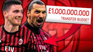 £1,000,000,000 AC Milan Takeover Challenge! FIFA 20 Career Mode