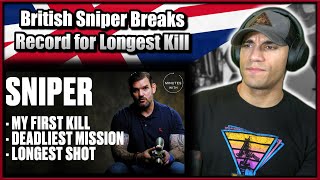 British Sniper describes moment he broke a world record - Marine reacts