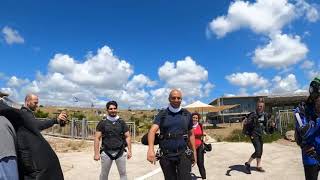 Skydiving 2020 12k feet amazing habonim beach