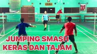 Partai Sengit Adu Smash || Eko / Dede Lawan Udin / Hafit Badminton Berau