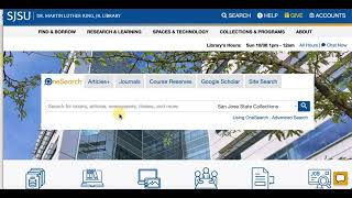 Basic Search on OneSearch