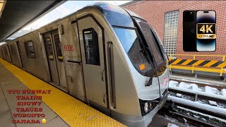 TTC Subway Trains Multiple Views in Toronto Canada iPhone 14 Pro Max Camera 4K #ttc #iphone14promax