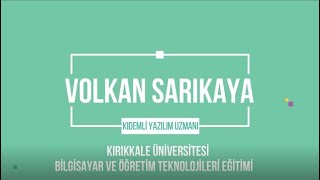 Volkan SARIKAYA | Kıdemli Yazılım Uzmanı - MODANİSA