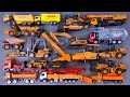 EXCAVATOR LESU ET30H, MEGA RC TRUCKS, RC TRACTORS, RC MACHINES COLLECTION!! KABOLITE K350-200 DIGGER