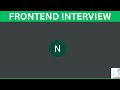 ReactJS Developer Interview No-32|Front End Interview| Got SELECTED🎉