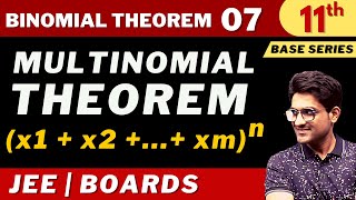 Binomial Theorem 07 | Multinomial Theorem | Class 11th | Aman Sir Maths | Bhannat Maths