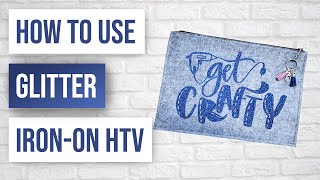 🌟 How to Use Glitter Iron-on Heat Transfer Vinyl