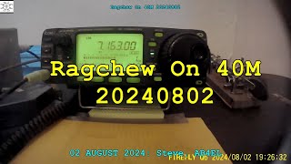 Ragchew On 40M 20240802