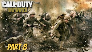 CALL OF DUTY: World War 2 | Hill 493 | 4K 60FPS Ultra Realistic Graphics Gameplay | Part 8